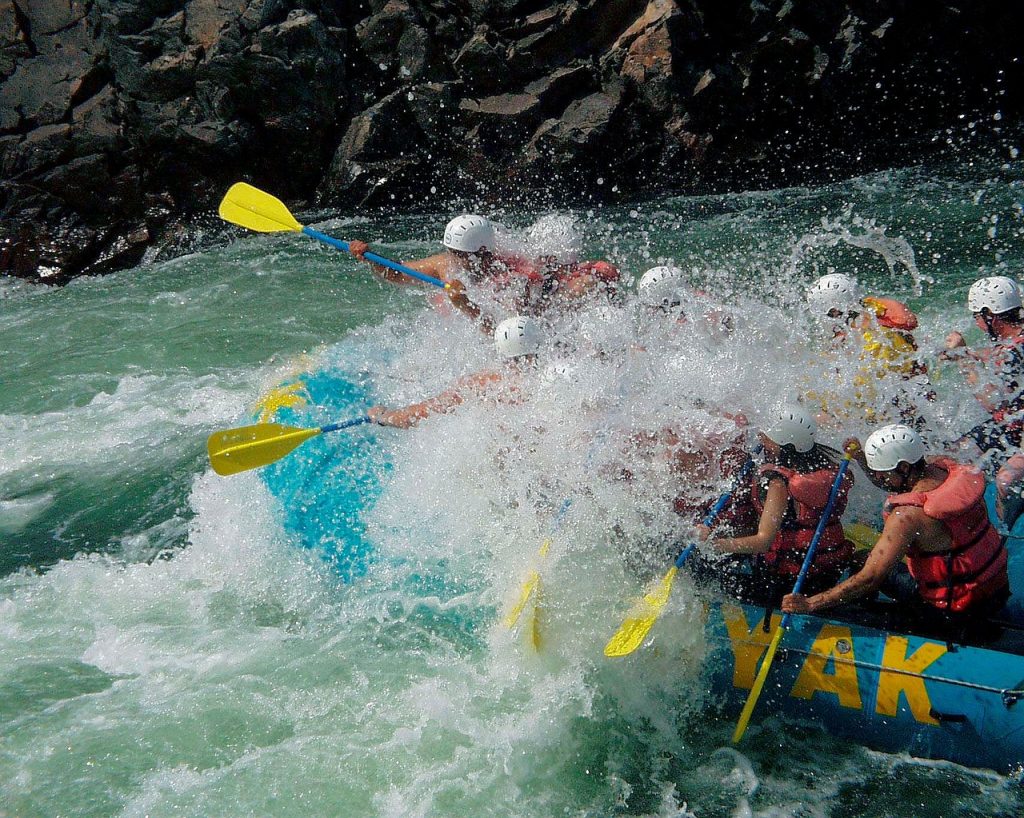 water rafting