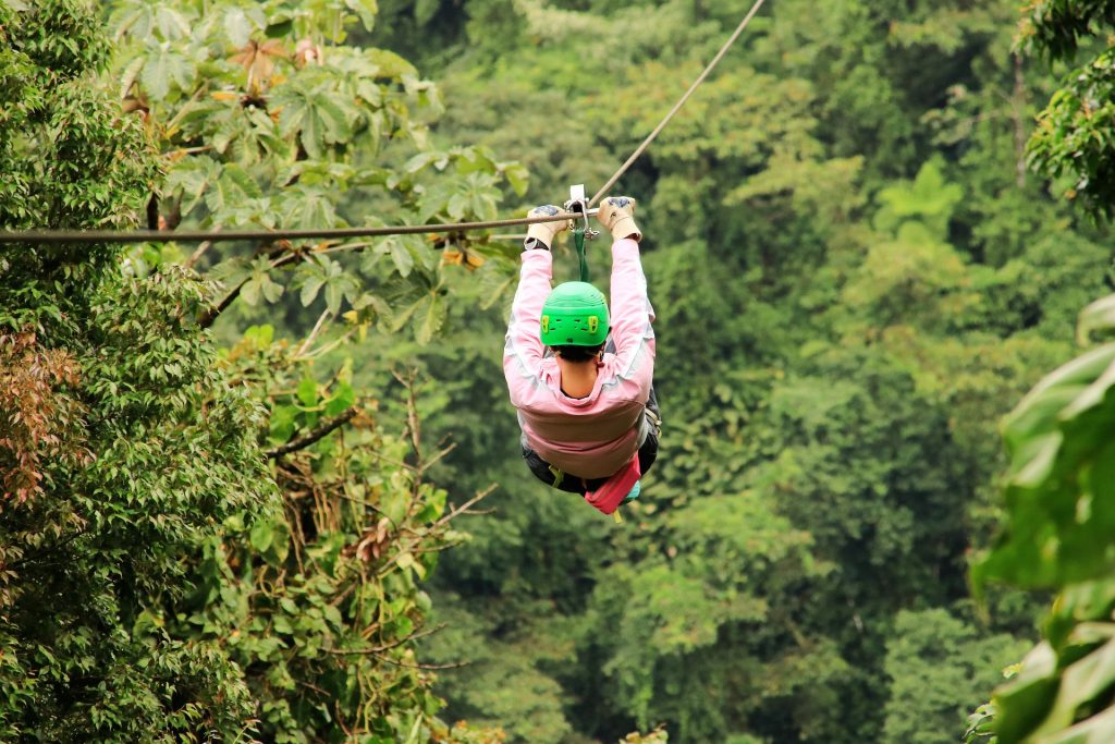 zip lining